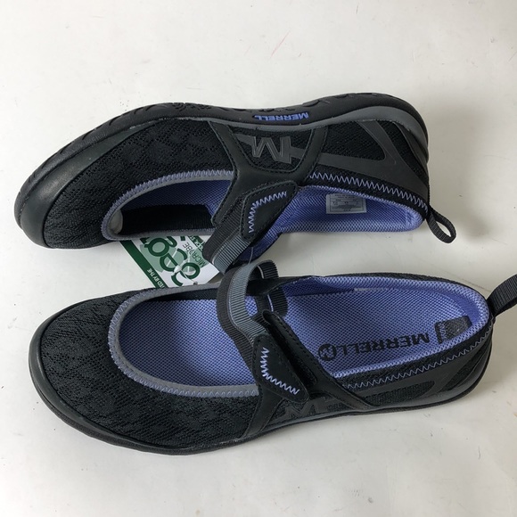 Merrel Women Shoes Black comfort shoes new 7 - Picture 6 of 8